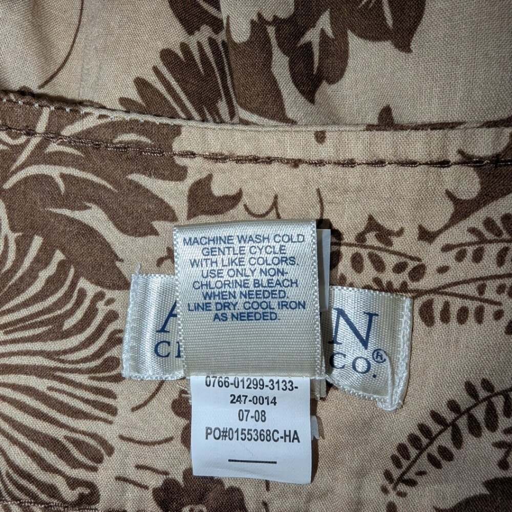 100% Cotton Neutral Floral Skirt - Picture 7 of 7